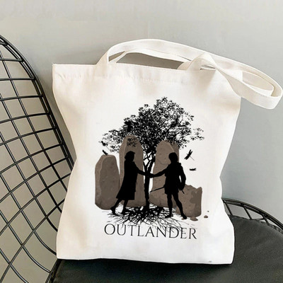 Shopper Škotska Outlander torba za par Harajuku ženska torba za kupnju Platnena torba za kupnju torba za djevojke Tote torba Ženska torba na rame