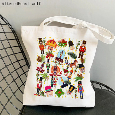 Ženska torba za kupnju Nutcracker Ballet Collection Bag Harajuku Shopping platnena torba za kupovinu torba za djevojku Ženska torba na rame