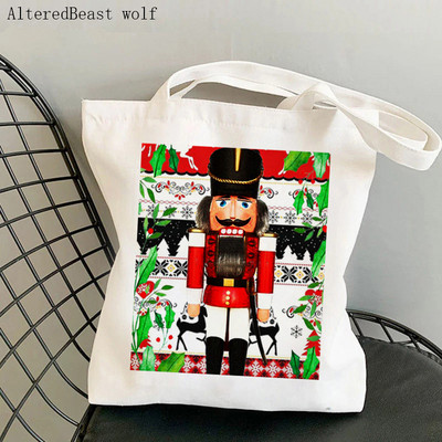 Ženska torba za kupnju Nutcracker Ballet Collection Bag Harajuku Shopping platnena torba za kupovinu torba za djevojku Ženska torba na rame