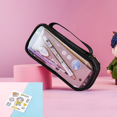 Zvaigznes zīmuļu futrālis mirdzošs lielas ietilpības zīmulis Skolas pildspalvas grima futrālis Piederumi zīmuļu soma Skolas kastīte zīmuļu maisiņš Kancelejas preces