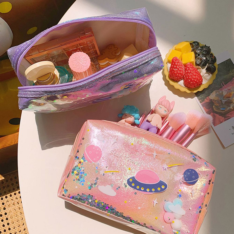 Zvaigznes zīmuļu futrālis mirdzošs lielas ietilpības zīmulis Skolas pildspalvas grima futrālis Piederumi zīmuļu soma Skolas kastīte zīmuļu maisiņš Kancelejas preces