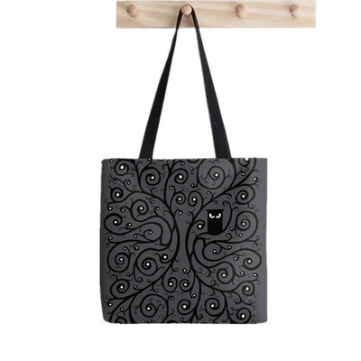 Shopper The Great Wave off Hokusai Printed Tote Bag žene Harajuku shopper torba djevojka Torba za kupovinu na rame Ženska platnena torba