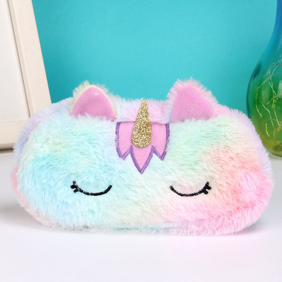 Slatka crtana pernica, plišana torba za pisma s jednorogom, kreativna pisarica za učenje Kawaii torbica za pohranu pernica