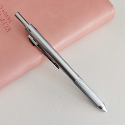 4 σε 1 Πολύχρωμα μεταλλικά στυλό 3 χρωμάτων στυλό 1 αυτόματο μολύβι για σχολικά είδη γραφής Γραφείο Δώρα