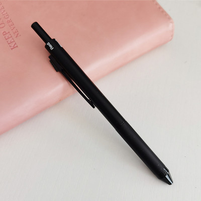 4 σε 1 Πολύχρωμα μεταλλικά στυλό 3 χρωμάτων στυλό 1 αυτόματο μολύβι για σχολικά είδη γραφής Γραφείο Δώρα