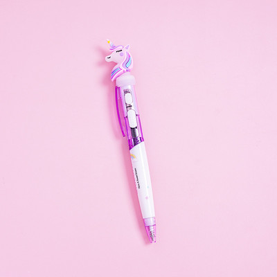 Kreativni crtani jednorog svjetlo Kawaii slatka svjetleća kemijska LED olovka Studentski pribor 0,5 mm Alat za pisanje Školski pribor