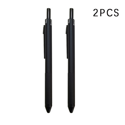 Naujos technologijos gravitacijos jutiklis 4 viename Daugiaspalvis tušinukas metalinis daugiafunkcis rašiklis 3 spalvų rutulinio taško papildymas ir pieštuko laidas