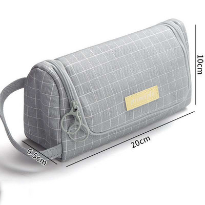 Pânză creativă de mare capacitate și cutie de creioane de mai multe culori, carcasă pentru pix pentru școală.