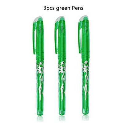 Gel olovka s plavom i crnom tintom u 12 boja Set štapića s izbrisivim punjenjem Izbrisiva olovka s perivom ručkom Gel olovka za pisanje u školi