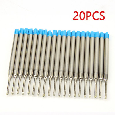 20 τμχ\σετ L: 3,9 σε Ανταλλακτικά στυλό για στυλό Parker, μπλε κόκκινο μαύρο μελάνι μεσαίου σημείου