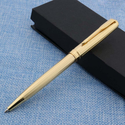 μάρκας πολυτελούς ποιότητας 1 ΤΕΜ ΝΕΟ CHOUXIONGLUWEI ΑΣΗΜΕΝΙΟ ΧΡΥΣΟ χρώμα ΜΕΤΑΛΛΙΚΟ ΔΩΡΟ στυλό στυλό Γραφικής ύλης Είδη γραφείου ΜΕΛΑΝΙ ΜΤΥΛΟ