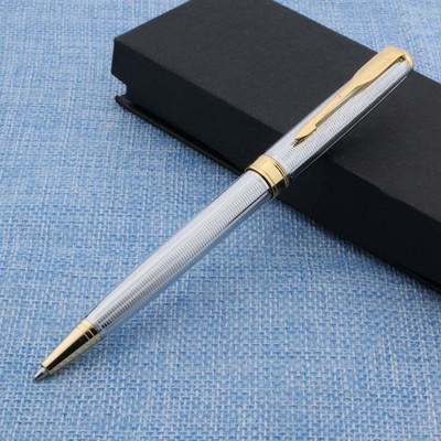 μάρκας πολυτελούς ποιότητας 1 ΤΕΜ ΝΕΟ CHOUXIONGLUWEI ΑΣΗΜΕΝΙΟ ΧΡΥΣΟ χρώμα ΜΕΤΑΛΛΙΚΟ ΔΩΡΟ στυλό στυλό Γραφικής ύλης Είδη γραφείου ΜΕΛΑΝΙ ΜΤΥΛΟ
