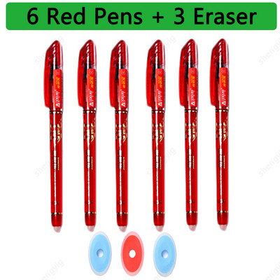 25 τμχ/σετ Kawaii Erasable στυλό Gel στυλό σκίτσο Γράψιμο επιστολόχαρτο για σημειωματάριο σχολικά είδη στυλό χαριτωμένα παιδικά στυλό μολύβι