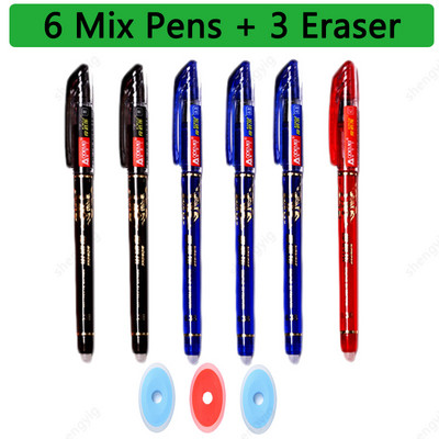 25 τμχ/σετ Kawaii Erasable στυλό Gel στυλό σκίτσο Γράψιμο επιστολόχαρτο για σημειωματάριο σχολικά είδη στυλό χαριτωμένα παιδικά στυλό μολύβι