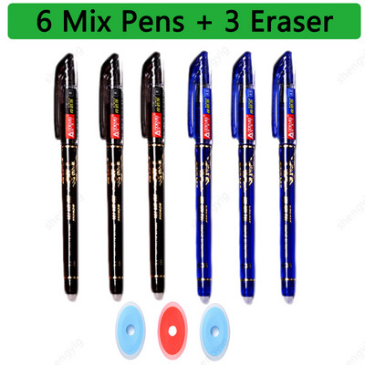 25 τμχ/σετ Kawaii Erasable στυλό Gel στυλό σκίτσο Γράψιμο επιστολόχαρτο για σημειωματάριο σχολικά είδη στυλό χαριτωμένα παιδικά στυλό μολύβι
