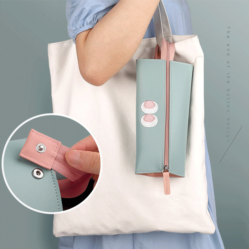 pernica kožne pernice slatka back to School pribor materijal escolar popularan korejski pribor High 2020 Kawaii torba za olovke