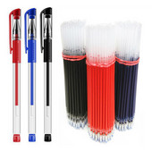 5/23 τμχ/σετ στυλό Gel Ink Pens Fine Point Gel Pens Refill 0,5mm for Japanese Office School Cute Kawaii Stationery Supply