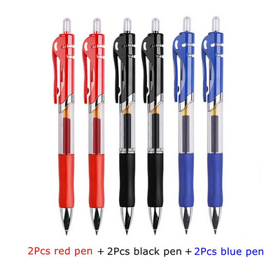 5/23 τμχ/σετ στυλό Gel Ink Pens Fine Point Gel Pens Refill 0,5mm for Japanese Office School Cute Kawaii Stationery Supply