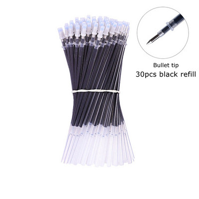 5/23 τμχ/σετ στυλό Gel Ink Pens Fine Point Gel Pens Refill 0,5mm for Japanese Office School Cute Kawaii Stationery Supply