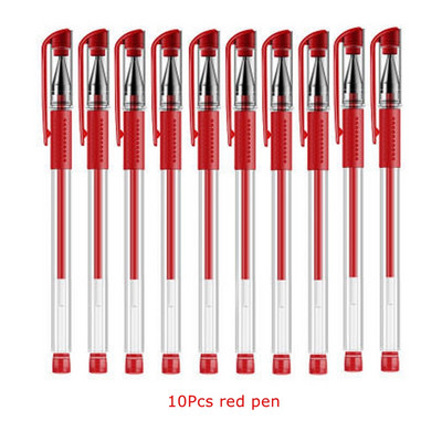 5/23 τμχ/σετ στυλό Gel Ink Pens Fine Point Gel Pens Refill 0,5mm for Japanese Office School Cute Kawaii Stationery Supply