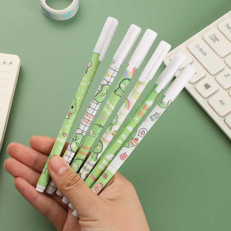 5/23 τμχ/σετ στυλό Gel Ink Pens Fine Point Gel Pens Refill 0,5mm for Japanese Office School Cute Kawaii Stationery Supply