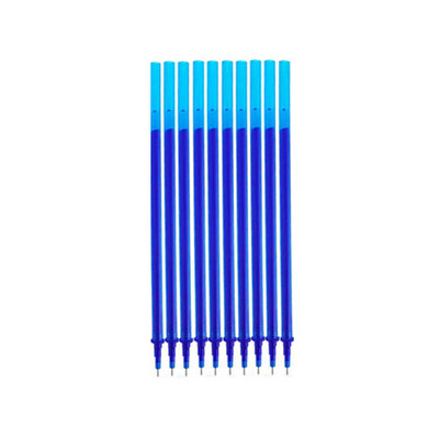 12 kom./set olovka za brisanje, 0,5 mm dopuna, periva ručka, gel olovka s plavom/crnom/crvenom tintom za školski uredski pribor za pisanje.