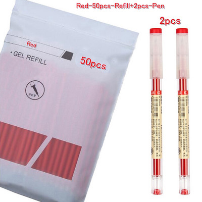 0,35 mm fina gel olovka s plavom/crnom tintom za dopunjavanje štap za markere s drškom Školska gel olovka Ured za pisanje, crtanje, pribor za pisanje