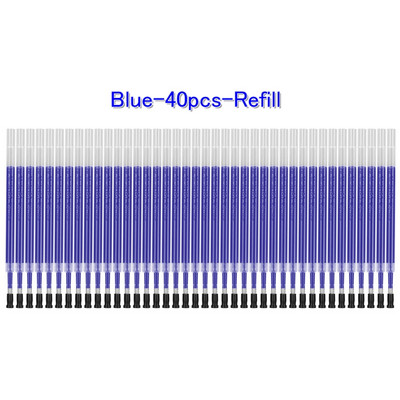 0,35 mm fina gel olovka s plavom/crnom tintom za dopunjavanje štap za markere s drškom Školska gel olovka Ured za pisanje, crtanje, pribor za pisanje