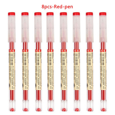 0,35 mm fina gel olovka s plavom/crnom tintom za dopunjavanje štap za markere s drškom Školska gel olovka Ured za pisanje, crtanje, pribor za pisanje