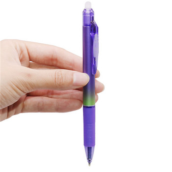 4 τεμ. Erasable Pen Ballpoint Press The Magic Erasable Pen 0,5mm Bullet Tip Φοιτητικό Γραφείο Δώρου Γράφοντας στυλό Σχολική επιστολή