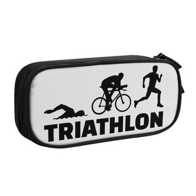 Korejska triatlonska pernica za djevojčice i dječake po mjeri Plivanje Biciklizam Trčanje Veliki kapacitet Torba za olovke Kutija Školski pribor