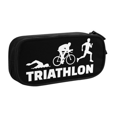 Korejska triatlonska pernica za djevojčice i dječake po mjeri Plivanje Biciklizam Trčanje Veliki kapacitet Torba za olovke Kutija Školski pribor