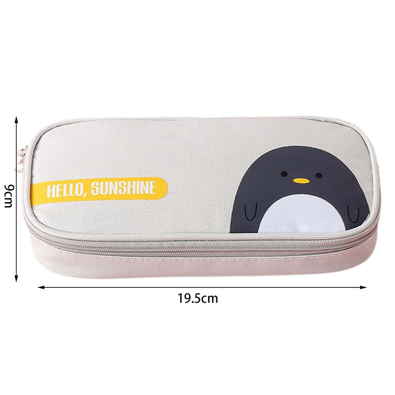 Kawaii crtani ispisani pernice velikog kapaciteta Oxford platnene torbe za pohranu olovki Kutija za olovke Torbica Uredski školski pribor