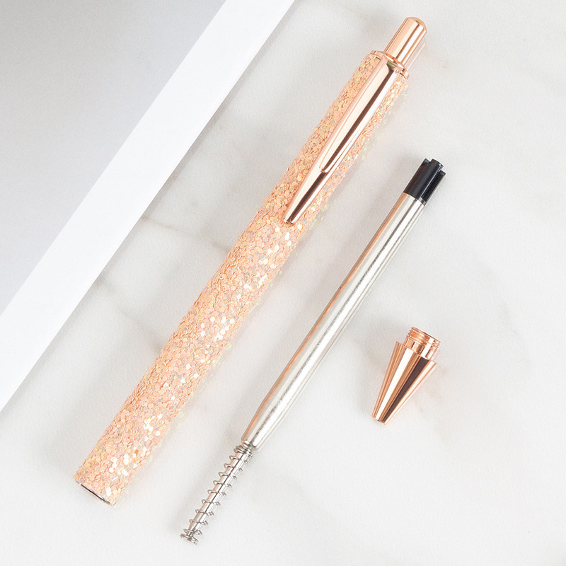 1 komad Lytwtw's Press Kemijska olovka Luksuzna slatka svadbena zlatna metalna dopisnica Školski uredski pribor Visokokvalitetne olovke
