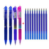 Tinta velikog kapaciteta Izbrisiva olovka 0,5 mm Push Automatska gel olovka Periva ručka Čarobna brisiva dopuna Štapići Dulja škola pisanja
