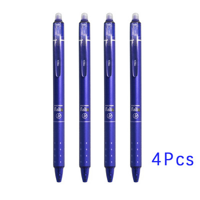 Tinta velikog kapaciteta Izbrisiva olovka 0,5 mm Push Automatska gel olovka Periva ručka Čarobna brisiva dopuna Štapići Dulja škola pisanja