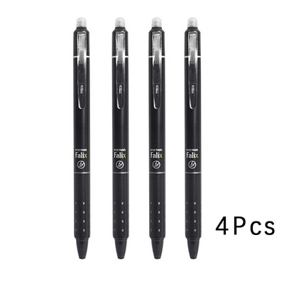 Tinta velikog kapaciteta Izbrisiva olovka 0,5 mm Push Automatska gel olovka Periva ručka Čarobna brisiva dopuna Štapići Dulja škola pisanja