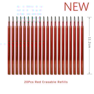 Tinta velikog kapaciteta Izbrisiva olovka 0,5 mm Push Automatska gel olovka Periva ručka Čarobna brisiva dopuna Štapići Dulja škola pisanja