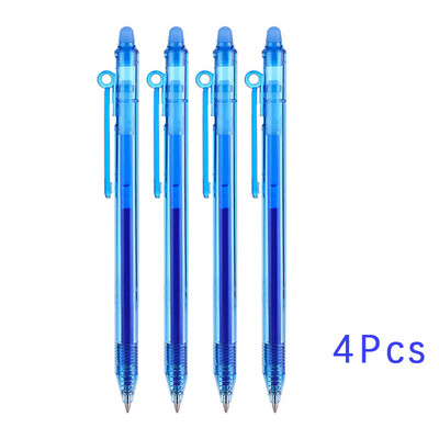 Tinta velikog kapaciteta Izbrisiva olovka 0,5 mm Push Automatska gel olovka Periva ručka Čarobna brisiva dopuna Štapići Dulja škola pisanja