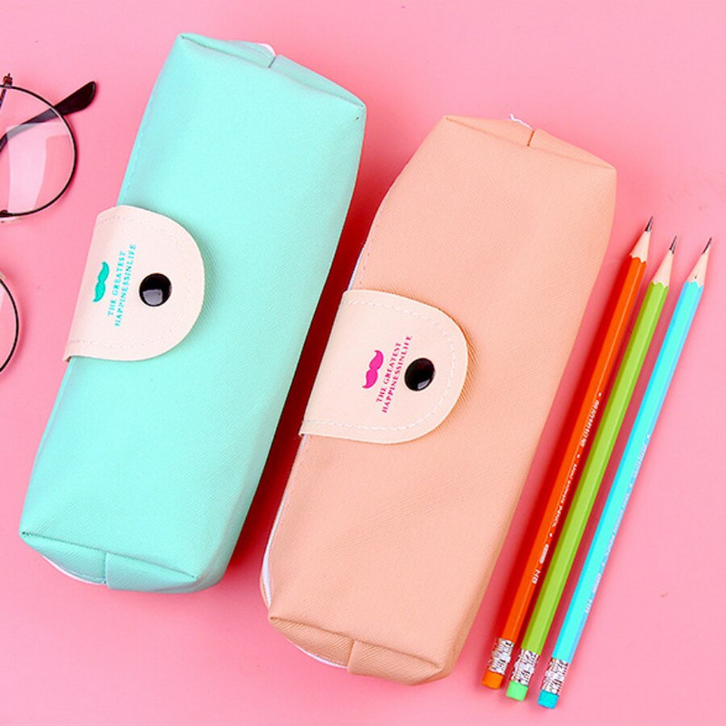 Kutija za pisarice od 2 kom. Slatka kreativna crtana torbica za olovke velikog kapaciteta Kutija za olovke Kožna PU pernica za studente i djecu