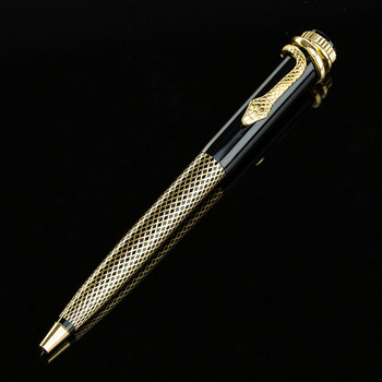 Υψηλής ποιότητας Crystal Snake Head Metal Ballpoint Pen Business Men Δώρο γενεθλίων Στυλό γραφής Αγορά 2 Αποστολή δώρου