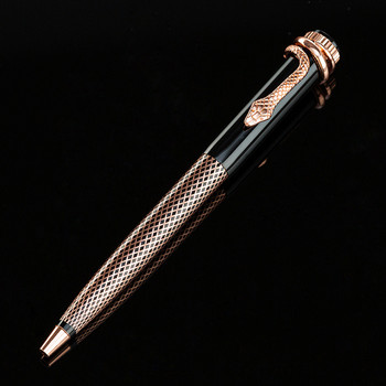 Υψηλής ποιότητας Crystal Snake Head Metal Ballpoint Pen Business Men Δώρο γενεθλίων Στυλό γραφής Αγορά 2 Αποστολή δώρου