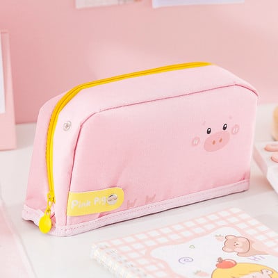 Kawaii pernica Veliki školski pribor Torbe za pernice Sklopiva cool pernica Slatke životinje Trousse Scolaire Školske pernice