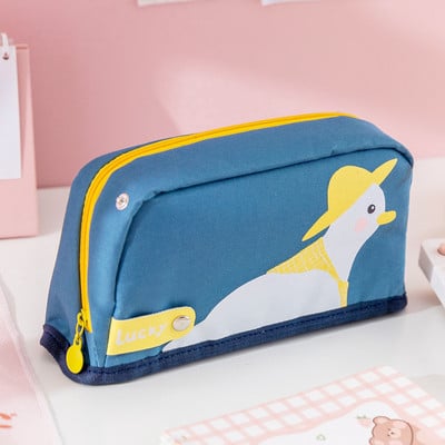 Kawaii pernica Veliki školski pribor Torbe za pernice Sklopiva cool pernica Slatke životinje Trousse Scolaire Školske pernice