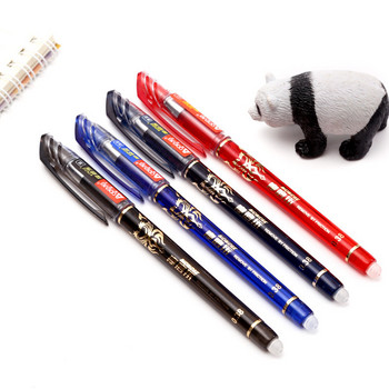 Комплект изтриваеми гел химикалки 0,5 mm Fine point blue kawaii химикалка за писане Канцеларски материали Офис ученически пособия