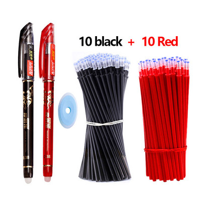 Set brisivih gel olovaka 0,5 mm Fine point plava kawaii kemijska olovka za pisanje Uredski školski pribor