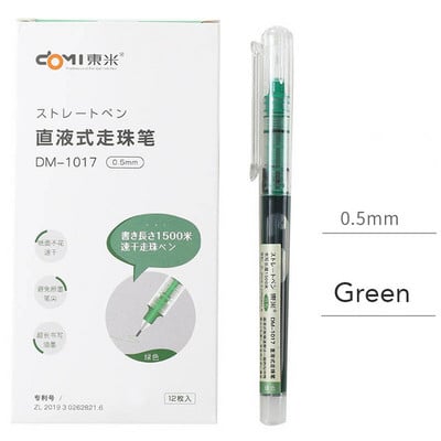 U boji, brzo sušenje, veliki kapacitet od 0,5 mm tinte, gel olovka, tekuća roler olovka, dnevnik pisanja, uredski materijal Besplatna dostava