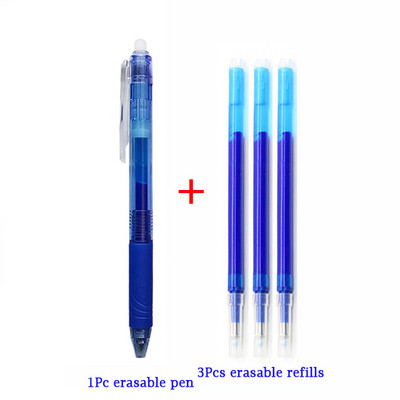 0,7 mm Magic Erasable Pen Press Gel Pen Set 8 boja Izbrisivi štap za punjenje Gel tinta Uredski materijal Olovke na uvlačenje Perive ručke