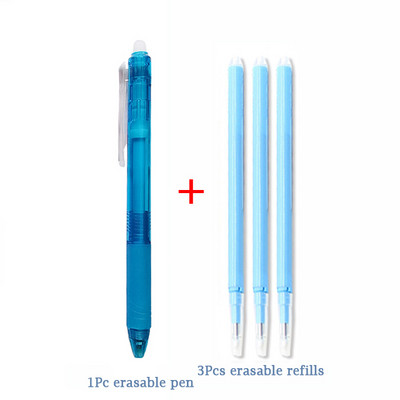 0,7 mm Magic Erasable Pen Press Gel Pen Set 8 boja Izbrisivi štap za punjenje Gel tinta Uredski materijal Olovke na uvlačenje Perive ručke
