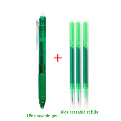 0,7 mm Magic Erasable Pen Press Gel Pen Set 8 boja Izbrisivi štap za punjenje Gel tinta Uredski materijal Olovke na uvlačenje Perive ručke